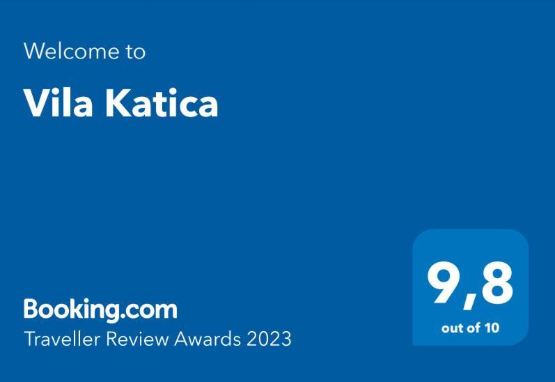 Vila Katica Брибир Екстериор снимка